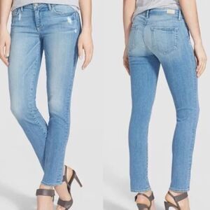 PAIGE Skyline Ankle Peg Whitley Jeans Size 28